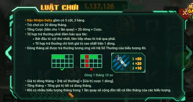 Nổ Hũ Đặc Nhiệm Delta Tại B52 Club Trải Nghiệm Quay Hũ Quân Sự Đẳng Cấp Nhất