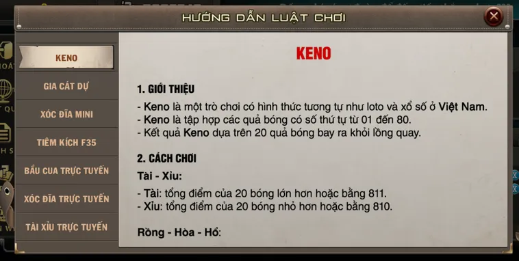 Bí Quyết Chinh Phục Game Keno Tại B52 Club Dành Cho Mọi Tân Thủ