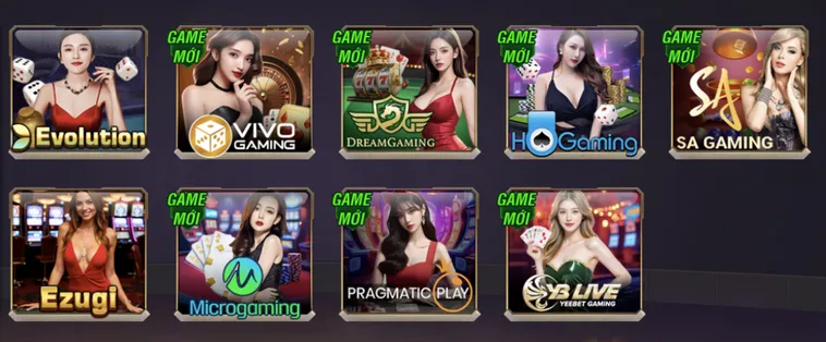 Sảnh Trò Chơi Tại Casino Online B52 Club Cho Game Thủ Chuyên Nghiệp