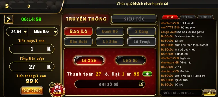 Lô Đề 1 Ăn 99 Tại B52 Club Nền Tảng Cá Cược Số Học Uy Tín Thưởng Lớn
