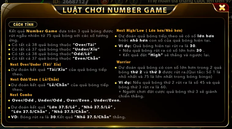 Bí Quyết Chơi Minigame Number Game Tại B52 Club Đạt Hiệu Quả Cao Nhất